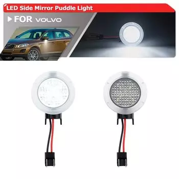 2x O E-Spec 31217287 Для Volvo XC60 MK1 2008-2017 светодиодные фонари для бокового зеркала, потолочный светильник в зеркале, периферийные автомобильные лампы