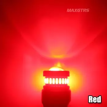 2x P21/5W LED 1157 BAY15D W21/5W BA15D Светодиодная лампа T20 7443 3157 Указатель поворота Автомобильные фонари Белый Красный Стоп-сигнал Лампа заднего хода DRL