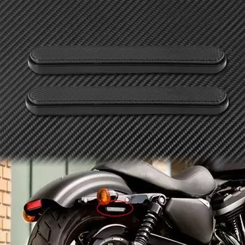 2x передняя вилка мотоцикла, отражатель ног, светоотражающая наклейка, предупреждение о безопасности нижних ногах для Harley Sportster XL Touring Dyna Softail