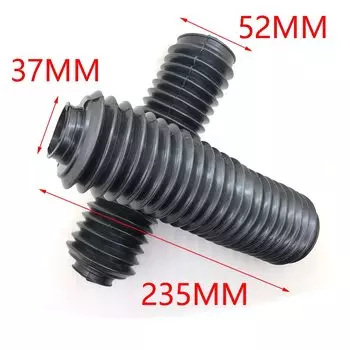 2X резиновые гетры для передней вилки мотоцикла, противоударный защитный чехол для HONDA CRF150F XL250 Kawasaki XG250 XT225