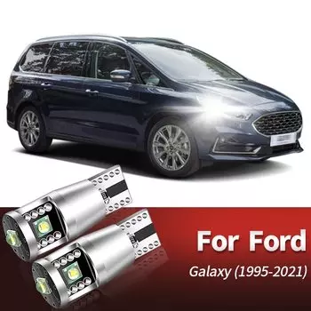 2x светодиодные аксессуары для стояночного фонаря, габаритная лампа для Ford Galaxy 1995-2021 2005 2006 2011 2012 2013 2014 2015 2016 2017 2018 2019