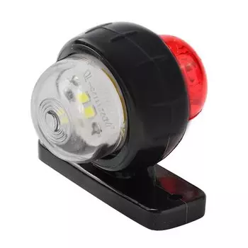 2X светодиодные боковые габаритные огни 12 В 24 В Передние и задние габаритные огни прицепа Контурная лампа Индикатор Задний фонарь для грузовика, фургона, каравана