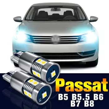 2x светодиодные габаритные фонари для VW Volkswagen Passat B5 B5.5 CC B6 B7 B8 1996-2020 2013 2014 2015 2016 2017 аксессуары