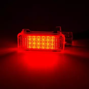 2x светодиодные внутренние ступенчатые боковые двери подножка багажник Footwell площадь Assy светильник для Audi A1 A3 S3 A4 B5 B6 B7 B8 RS4 A5 S5 A6 S6 RS6