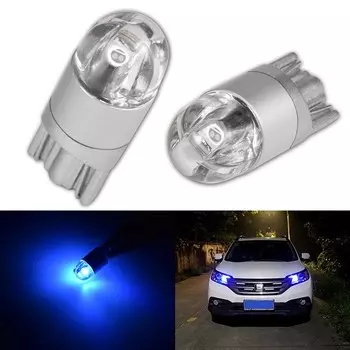 2x светодиодный лампы T10 W5W 3030 SMD 168 194 W5W Светодиодная лампа для чтения t10 LED белый Янтарный Кристалл синий красный зеленый розовый