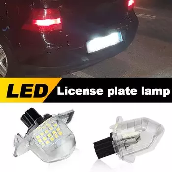 2x светодиодный светильник номерного знака OEM, сменный комплект для Honda CRV Fit Jazz Crosstour Odyssey OEM, номер детали. 34101S60013