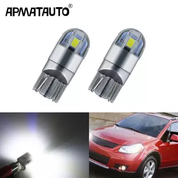 2x T10 W5W для Samsung Chip CANBUS светодиодные габаритные фонари для парковки, лампы для Suzuki grand vitara sx4 swift Jimny Alivio drl