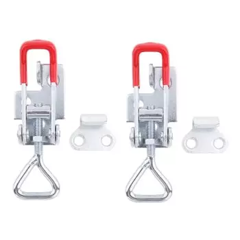 2x тумблерный зажим, защелка, защелка, застежка над центральным замком для прицепа UTE Truck, размер 4x4 S, тумблер из нержавеющей стали