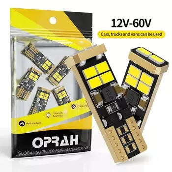 2x W5W T10 LED CANBUS без ошибок 3020 SMD замена для автомобильных парковочных фонарей внутренняя карта купольная лампа для чтения номерного знака 12 В