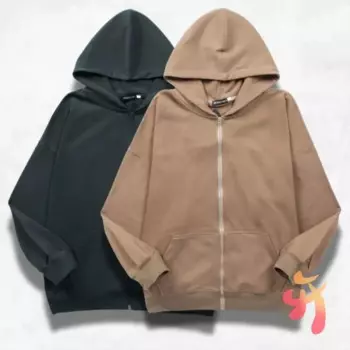 2XL хип-хоп Street SEASON6 куртки повседневная мода унисекс повседневные свободные KANYE West пустая толстовка на молнии для мужчин и женщин