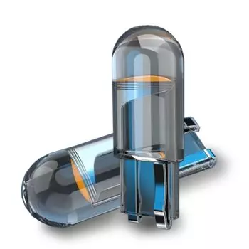 2xНовейший W5W Led T10 Автомобильный светильник COB Glass 6000K Белый Автомобили Лампа номерного знака Купольный светильник для чтения DRL Стиль лампы 12 В