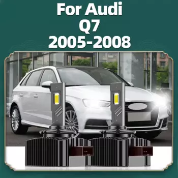 30000LM 110 Вт/пара светодиодных фар D1S 1:1 Размер 6000K для Audi Q7 2005 2006 2007 2008 Замена ламп для автоматических фар 12 В