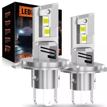 30000LM H4 Светодиодная лампа для фар 36 шт. CSP чипы Автомобильные фары Автодиодные лампы 150 Вт Mini Canbus H4 Led Turbo 6500K Белый 12 В