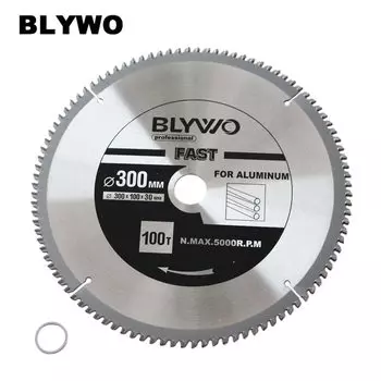 300 мм 100 зубчатое полотно пилы с 30 мм Arbor для алюминия и цветных металлов