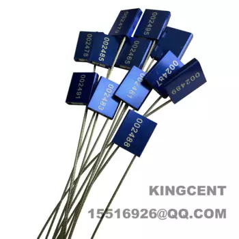 300 мм Длина 10 шт Алюминий контейнер из сплава уплотнение безопасности Безопасность лазерный неустойчивых защита от подделок обеспечивается оригинальной кабель проволочные уплотнения