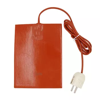 300 Вт Автомобильная масляная кастрюля, поддон, резервуар, подогреватель, силиконовая масляная грелка, 110 В/220 В, масляный бак двигателя, нагревательная пластина с вилкой для ЕС и США