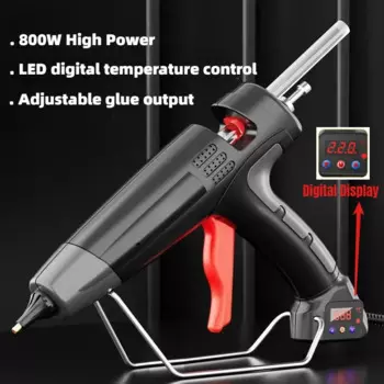XMSJ Цифровой пистолет для горячего клея 300 Вт / 800 Вт 11 мм