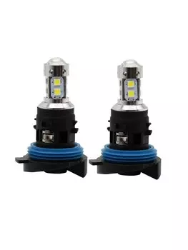 3030 10SMD белый/янтарный PH24W Canbus DRL для Peugeot 3008 5008 Автомобильные светодиодные лампы дневного света для Citroen C5 MK2