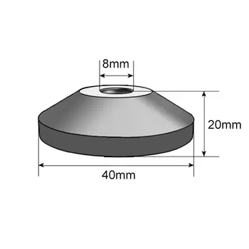 Подставки для станков NERISXB из нержавеющей стали 4 шт.