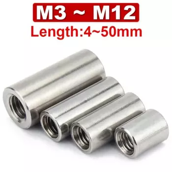 Гайки из нержавеющей стали 304 M3M4M5M6M8M10M12