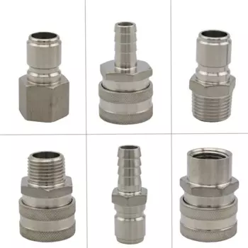 FwBrewLife Быстроразъемный комплект из нержавеющей стали для домашнего пивоварения