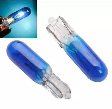 30/20/10/5 шт. 12 В 1,2 Вт T5 стеклянная лампочка приборной панели приборная панель стоп-сигнал лампы фары лампы автомобильные фары белые