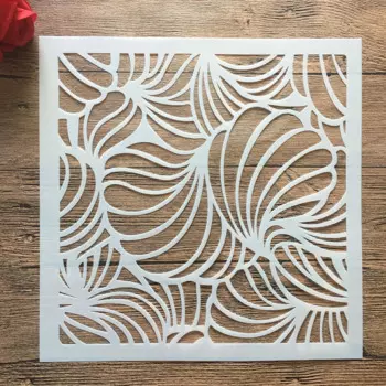 30*30 см DIY большой круглый цветок Мандала diy трафарет картина раскраска для скрапбукинга гравировка альбом декоративный Шаблон трафарет