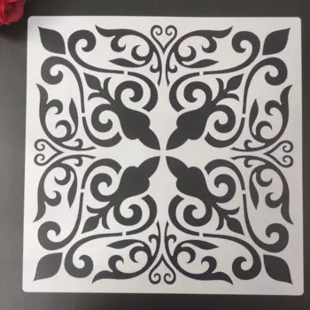 30*30 см Мандала DIY Многослойные трафареты настенная живопись декоративный шаблон для стен N49