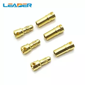 30/50/100 пар, разъём для аккумулятора, 3,5 мм