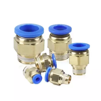 Пневматические фитинги Liyadu PC Male thread -M5 M6 1/8 1/4 to Tube pc4 6 8 мм