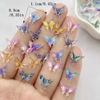 30 декоративных бабочек из смолы TSXJY