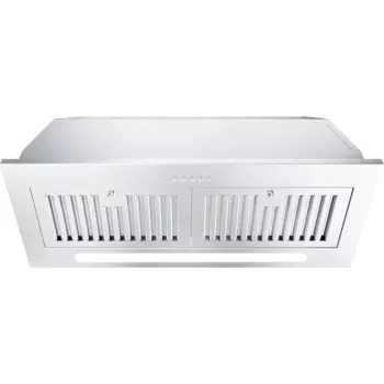 30-дюймовая вытяжка, 600 куб. футов в минуту, канальная/безопасная вытяжка для кухонной плиты, встроенная вытяжка с 3-скоростным вытяжным вентилятором