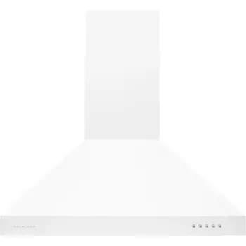 30-дюймовая вытяжка, матовый белый настенный дымоход, сильное всасывание, 6-слойные алюминиевые фильтры, сменные фотолампы