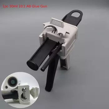 30 мл 55 мл Пистолет для уплотнения 50 мл 75 мл 100 мл Пистолеты для эпоксидного клея AB Аппликатор Картриджи для клея Пистолет 1:1 1:2 10:1 Дозатор для клея AB