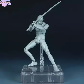 30 Movable Parts Sketch Action Figure Male/Female 16cm Human Mannequin Grey/Beige/Black DX Body Model Toys Manga Artists