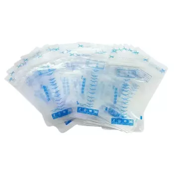 30 Pack 250ml BPA Free Feeding Bags Durable Breast Milk and Baby Food Storage Bags for Freezing Safely