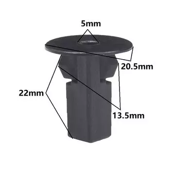 30 шт. фиксированный крепежный винт втулки зажим держатель Держатель для Toyota 13,5 мм