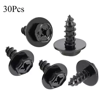 30 шт. крышка бампера автомобиля брызговик щит грязезащитный болт для Toyota Lexus 90159-60498 Avalon Camry Celica Corolla Prius RAV4