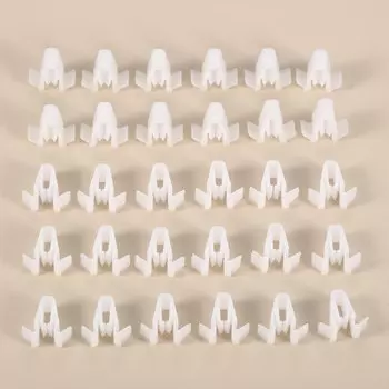 30 шт., зажимы для литья задней двери автомобиля, боковые декоративные зажимы для Toyota Camry Highlander Prius Sienna Lexus GS300 GS400 GX470 IS300