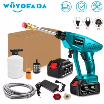 Беспроводной водяной пистолет высокого давления для автомойки Makita 18-21 В