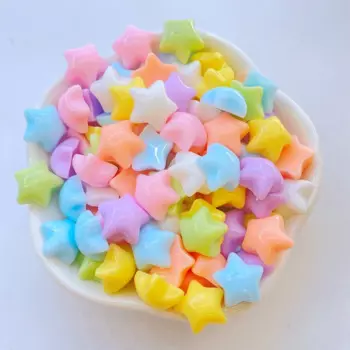 Мини фигурки звезд из полимера 30 шт TSXJY