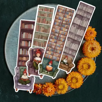 Бумажные закладки для книг 30 шт.