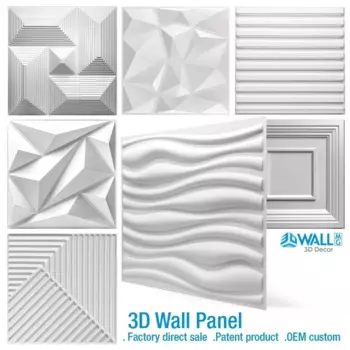30x30 см декоративная 3D настенная панель волна Алмазный дизайн не самоклеящаяся пластиковая плитка 3D настенная наклейка для комнаты ванной комнаты настенная бумага