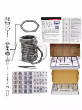 310 шт. индивидуальные прокладки, регулировочная прокладка, регулировочные прокладки для форсунок Common Rail, прокладка, шайба B23 B24 B27