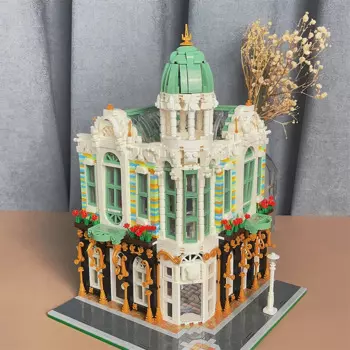 3115 шт., Детский конструктор «уличный вид»