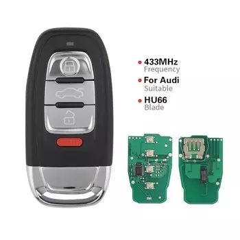 315 433 868 МГц умный Автомобильный ключ для Audi A4 A4L A5 Q5 A6 A7 A8 RS4 RS5 S4 S5 Q8 Q7 S8 Quattro 8T0959754D C J 8K0959754D H G