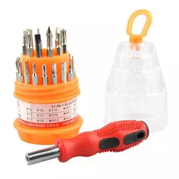 31 в 1, Прецизионная отвертка, игрушка, звездообразная отвертка, Аллен, Philips, разные наконечники для ключей