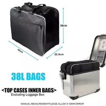 31L/38L/45L мотоциклетная боковая сумка, водонепроницаемая сумка-вкладыш, чемодан, многофункциональные сумки на плечо для BMW R1200GS, Kawasaki