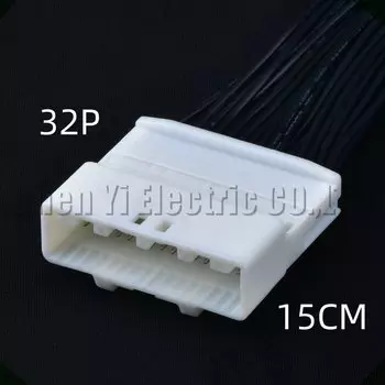 32-контактные автоматические разъемы, мультимедийный навигационный экран, хост компакт-дисков, жгут проводов, вилка для Toyota Nissan 1318747 -1 1473799 -1 1612268 -1