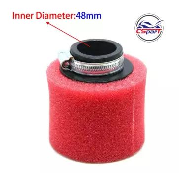 32 мм 35 мм 38 мм 42 мм 44 мм 58 мм прямая шея пена воздушный фильтр губка очиститель мопед скутер грязь питбайк мотоцикл RED Kayo BSE